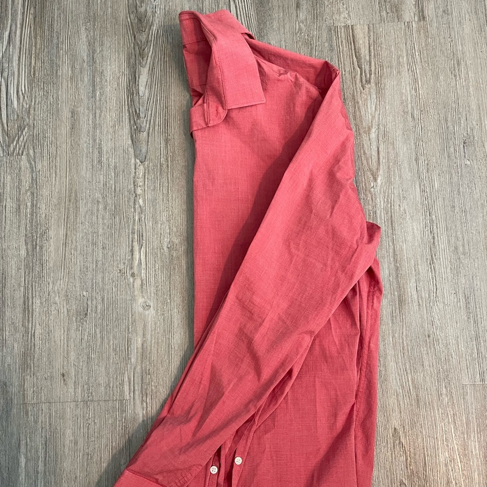 Express - Salmon Buttondown - image 2